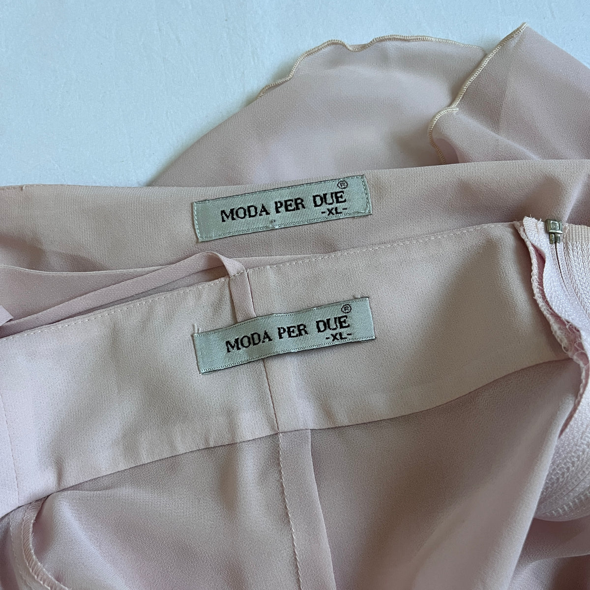 Moda Per Due baby pink set