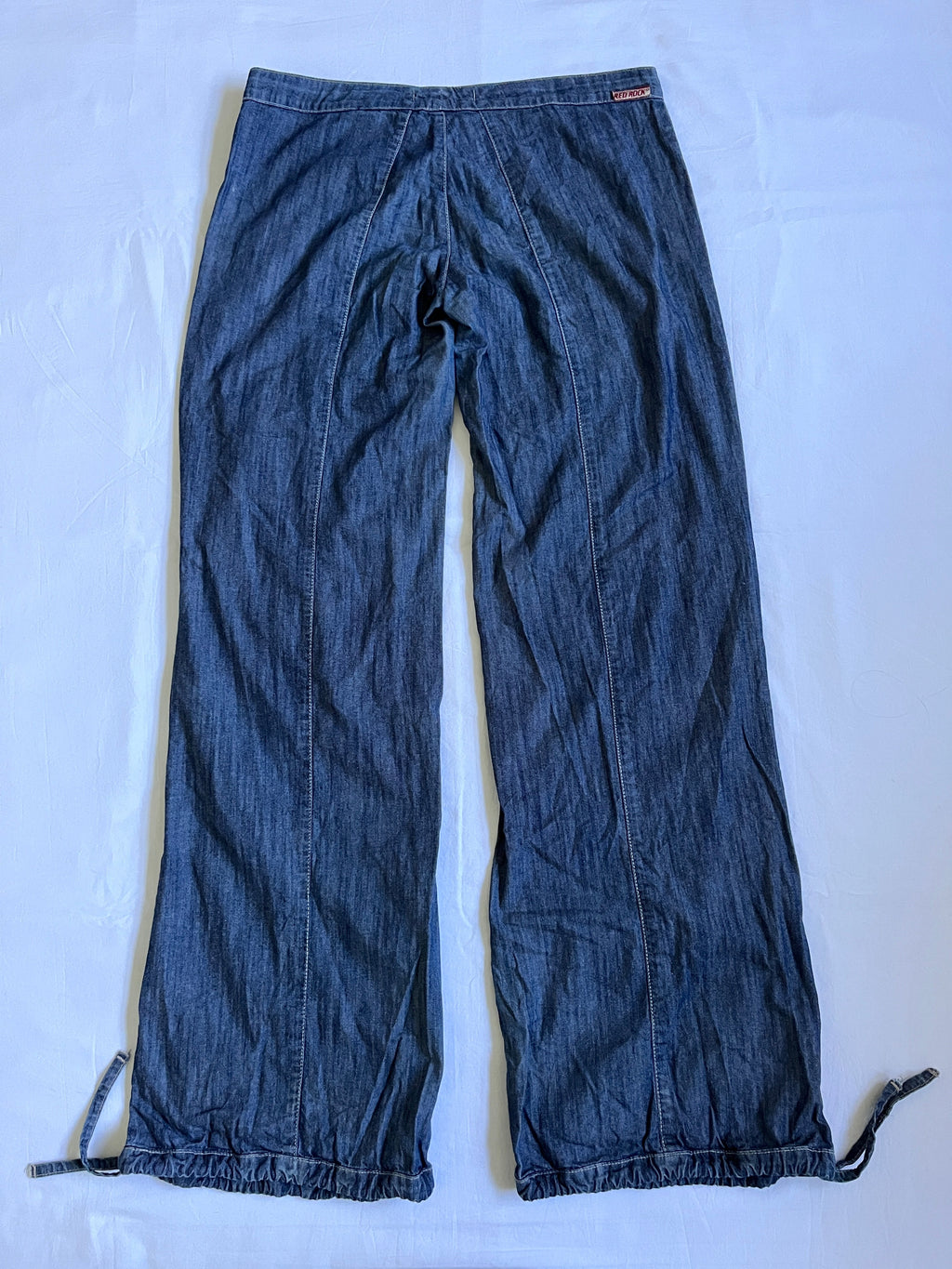 red rock low rise wide leg jeans
