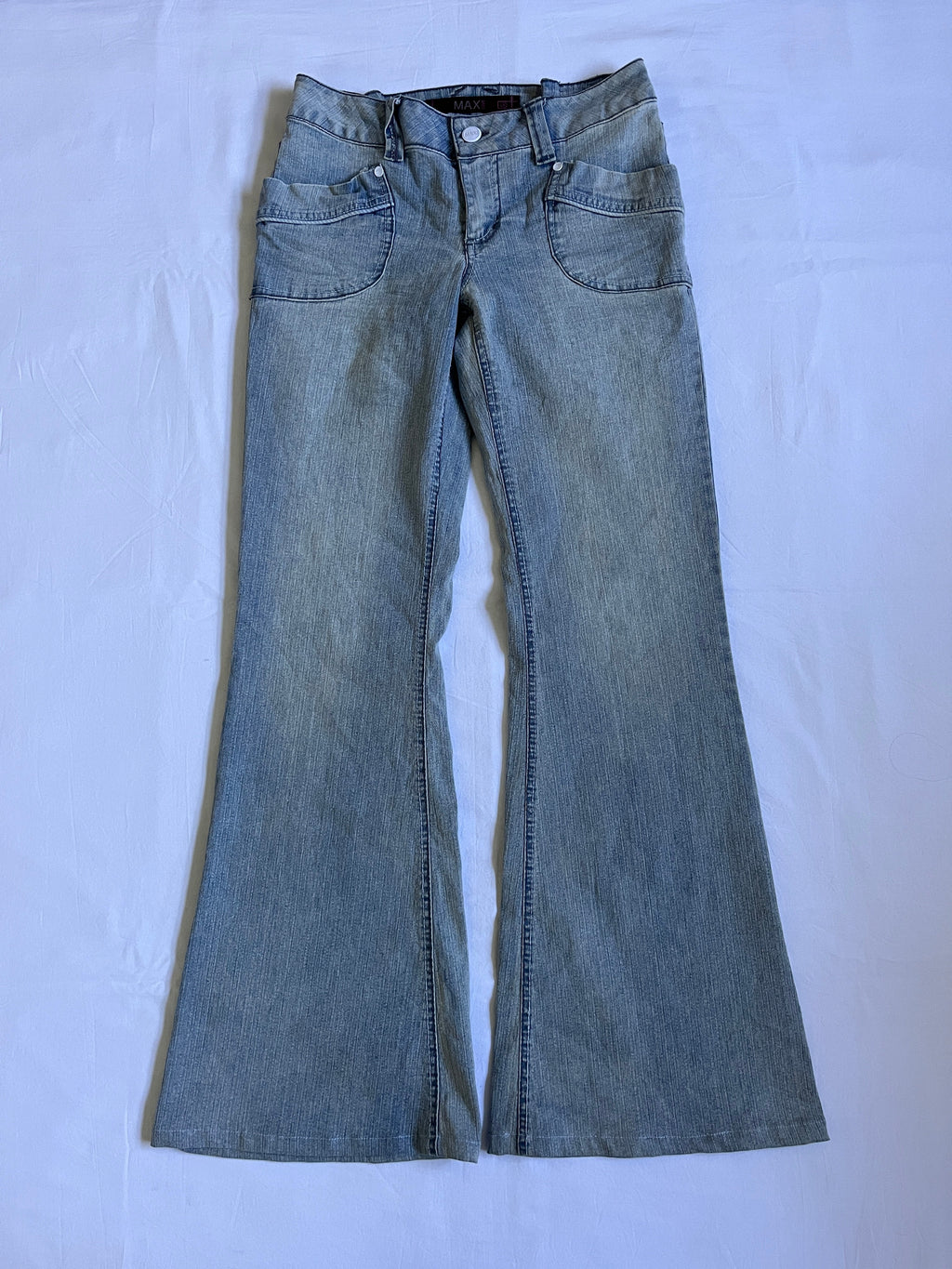 Max low rise flared jeans