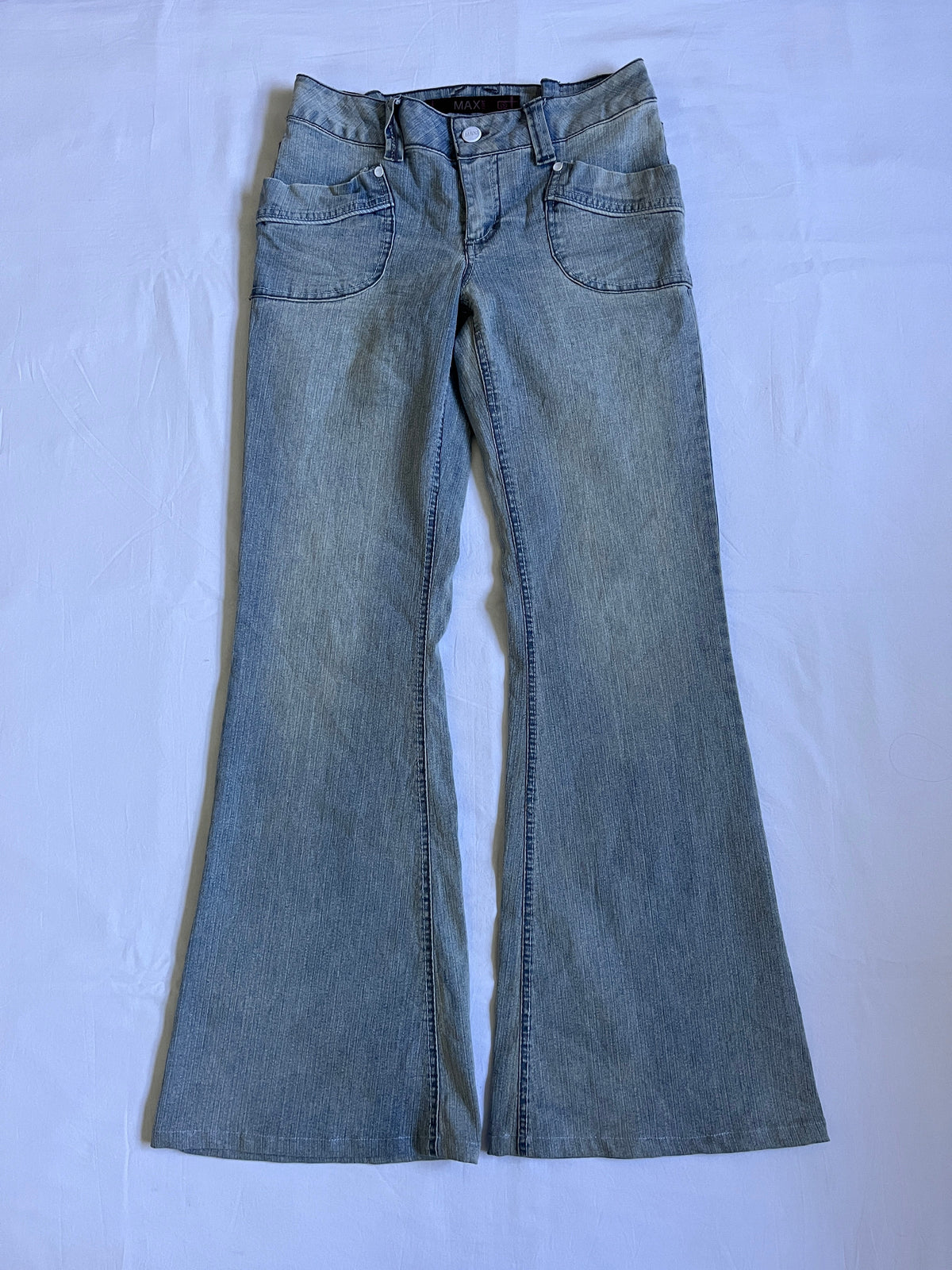 Max low rise flared jeans