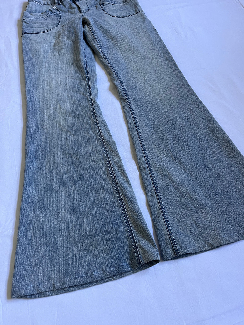 Max low rise flared jeans