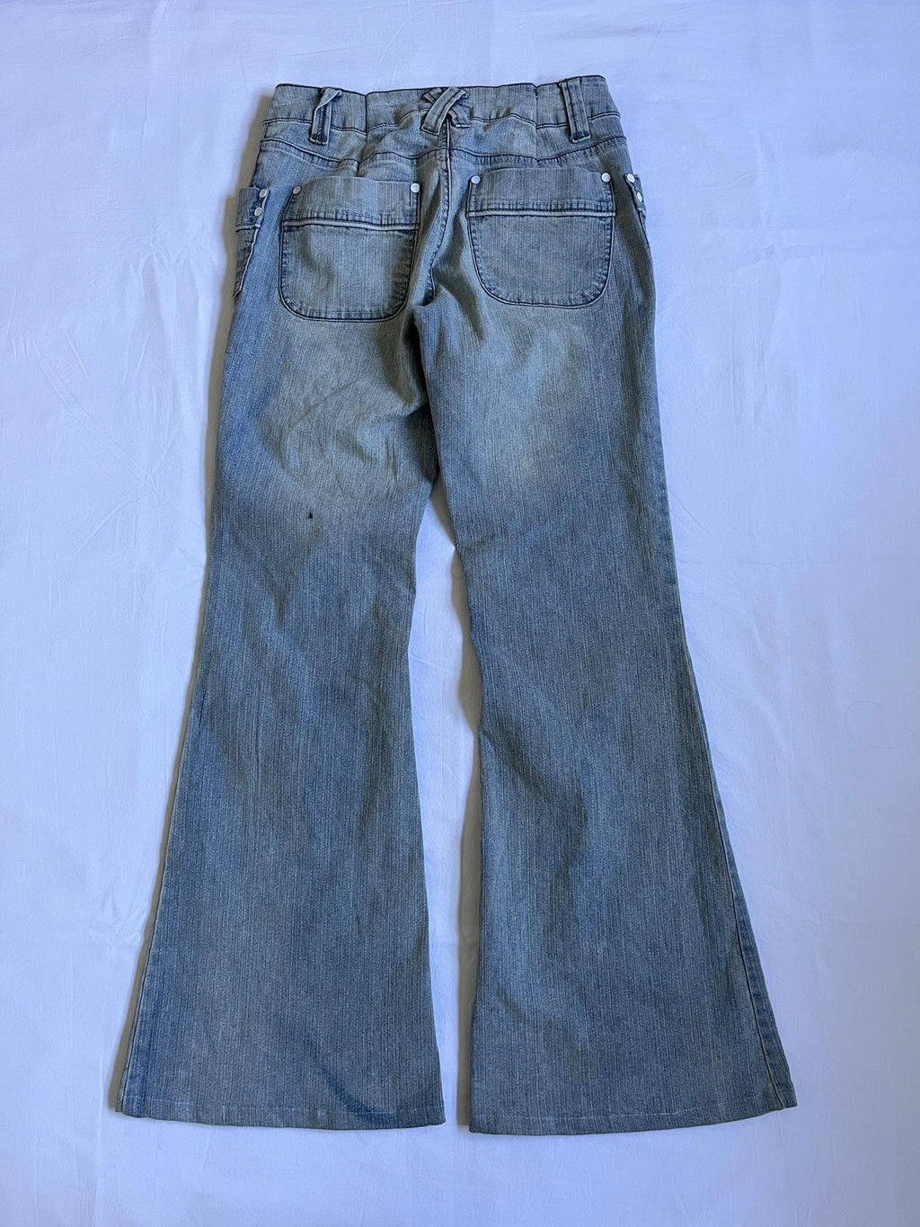 Max low rise flared jeans