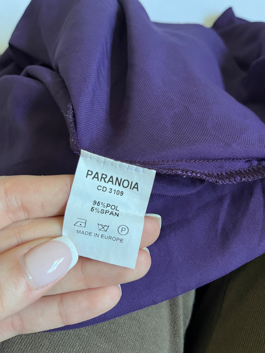 satin purple asymmetrical midi dress