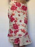 dressbarn floral midi skirt